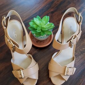 Aldo platform sandals